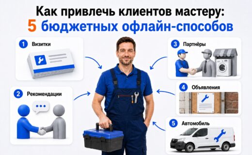 Как привлечь клиентов мастеру: 5 бюджетных офлайн-способов