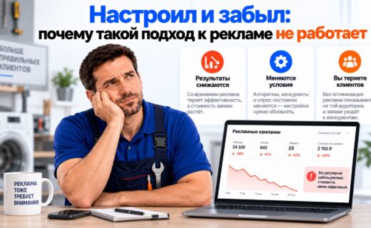 Настроил и забыл: почему такой подход к рекламе не работает