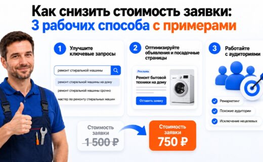 Как снизить стоимость заявки: 3 рабочих способа с примерами