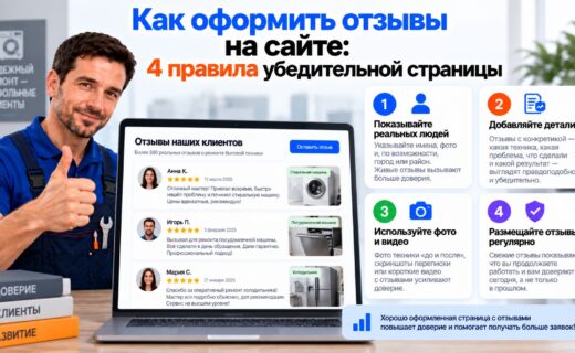 Как оформить отзывы на сайте: 4 правила убедительной страницы