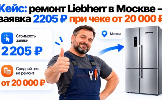 Кейс Liebherr в Москве: заявка 2205 ₽ при чеке от 20 000 ₽
